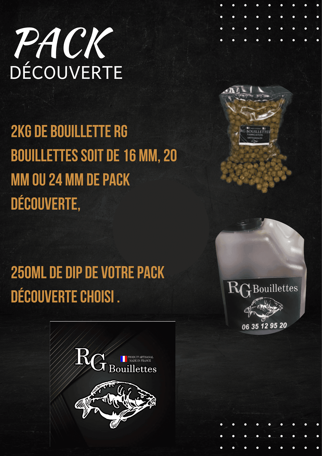 Pack Decouverte Produit - Rg Bouillettes